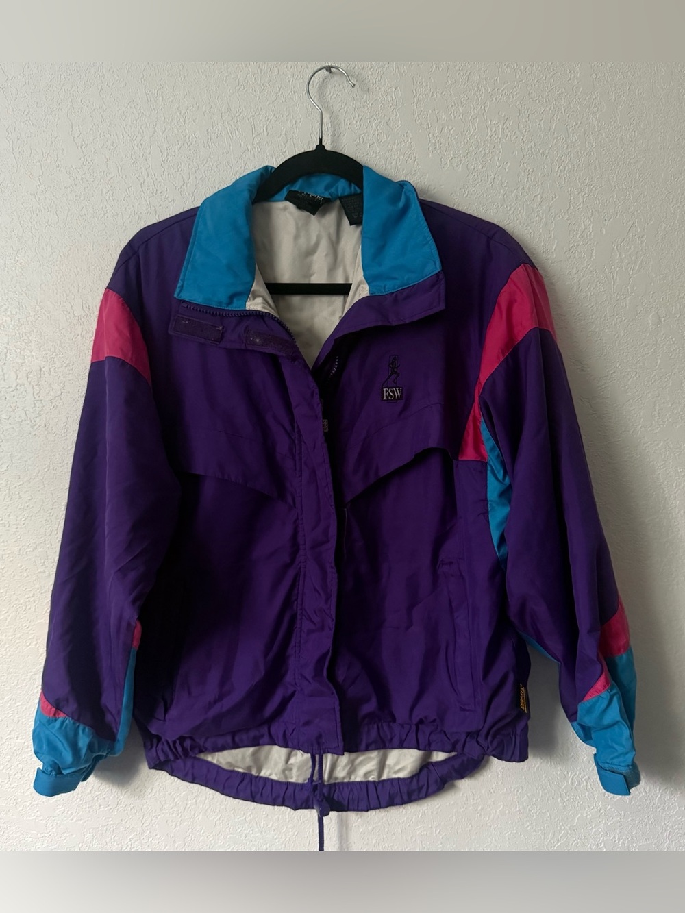Vintage Frank Shorter Sports Gore-Tex Colorblock Windbreaker- Medium